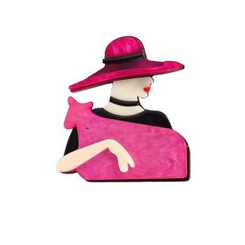 Broš - Akril; Brand Core Blue; Originalni dizajn; Likovi crtani; Funkcije: spomen, ukrašavanje, dar