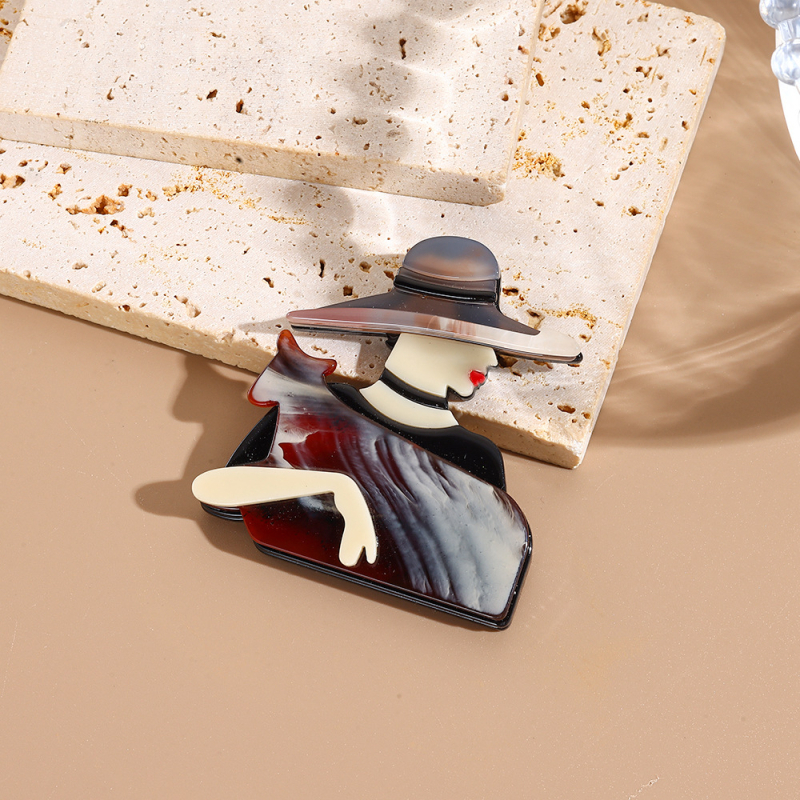 Broš - Akril; Brand Core Blue; Originalni dizajn; Likovi crtani; Funkcije: spomen, ukrašavanje, dar