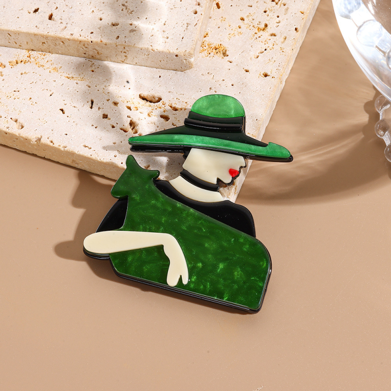 Broš - Akril; Brand Core Blue; Originalni dizajn; Likovi crtani; Funkcije: spomen, ukrašavanje, dar