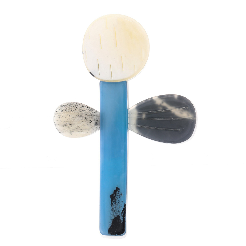 Broš - Akril; Brand Core Blue; Originalni dizajn; Likovi crtani; Funkcije: spomen, ukrašavanje, dar