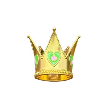 Coroană pentru copii pentru decorul tortului de ziua de naștere – aliaj, placare electrolitică, stil desen animat, formă coroană, cristal
