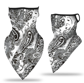 Unisex riteņbraukšanas maska ar ūdensnecaurlaidīgu audumu un kakla šalli, ārējai lietošanai