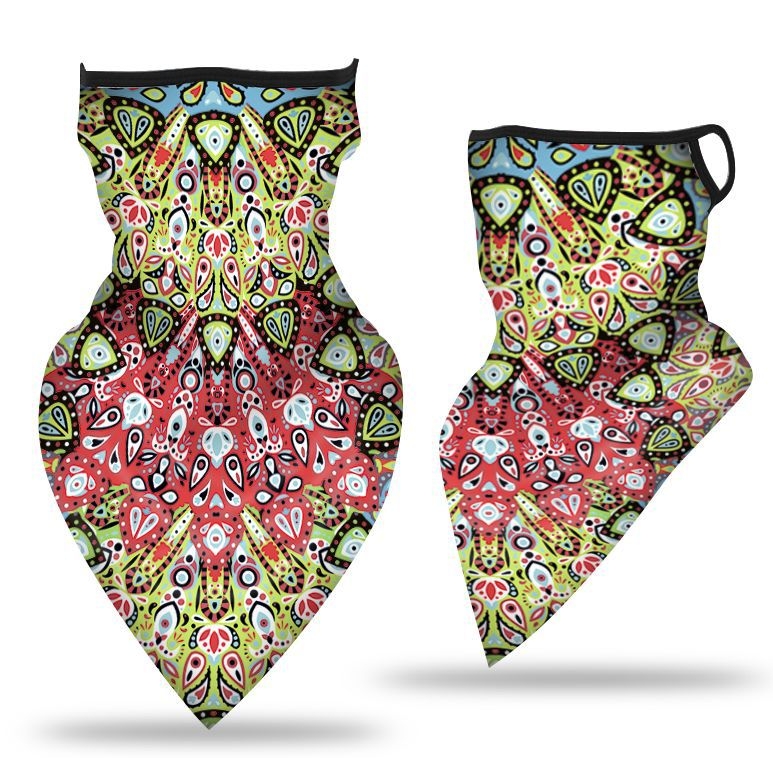 Unisex riteņbraukšanas maska ar ūdensnecaurlaidīgu audumu un kakla šalli, ārējai lietošanai