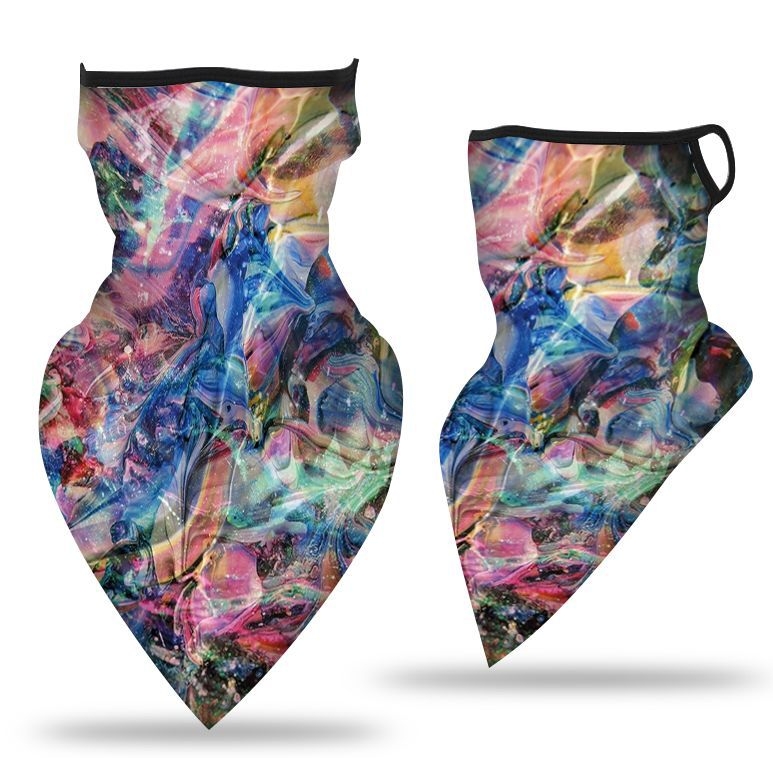 Unisex riteņbraukšanas maska ar ūdensnecaurlaidīgu audumu un kakla šalli, ārējai lietošanai