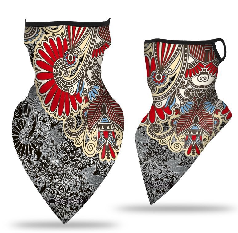 Unisex riteņbraukšanas maska ar ūdensnecaurlaidīgu audumu un kakla šalli, ārējai lietošanai