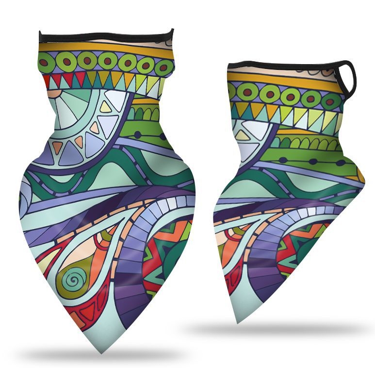 Unisex riteņbraukšanas maska ar ūdensnecaurlaidīgu audumu un kakla šalli, ārējai lietošanai