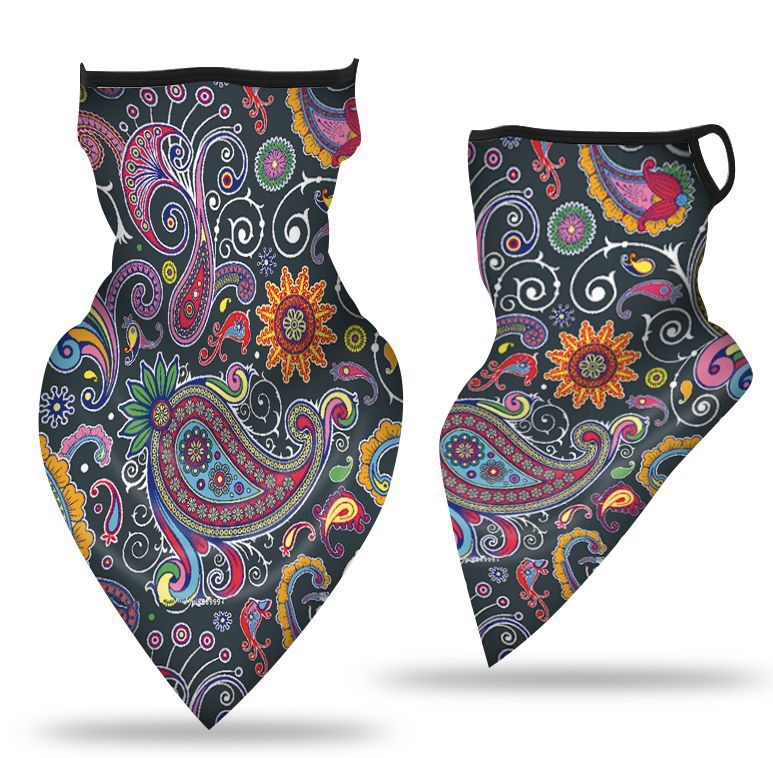 Unisex riteņbraukšanas maska ar ūdensnecaurlaidīgu audumu un kakla šalli, ārējai lietošanai