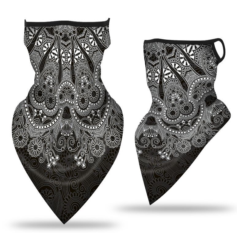 Unisex riteņbraukšanas maska ar ūdensnecaurlaidīgu audumu un kakla šalli, ārējai lietošanai