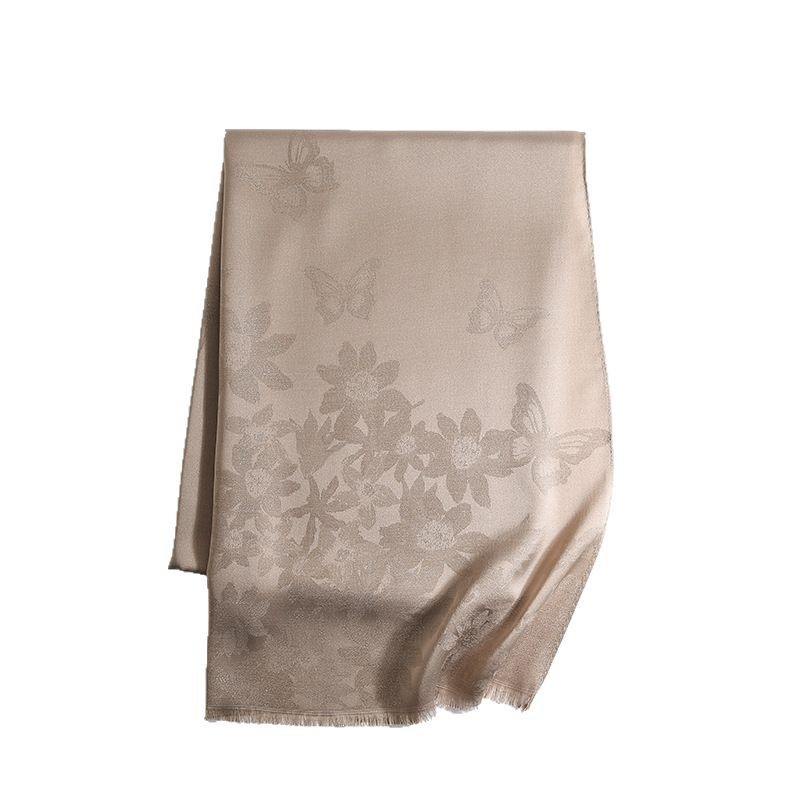 Šal od Tencel pamuka, plošno tkanje, otisak, produženi oblik, ljetni stil