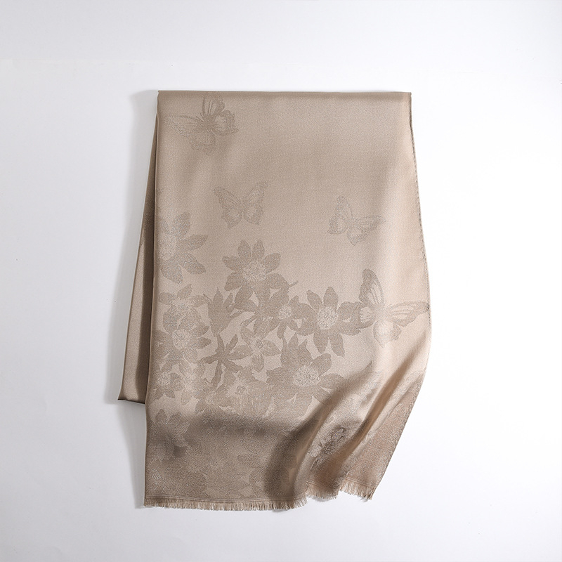 Šal od Tencel pamuka, plošno tkanje, otisak, produženi oblik, ljetni stil