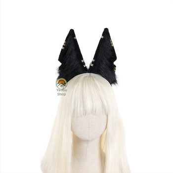 Anubise šakala kõrvade cosplay peavõru - elastsed kõrvad, Lolita aksessuaar lastele