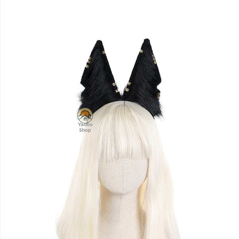 Anubise šakala kõrvade cosplay peavõru - elastsed kõrvad, Lolita aksessuaar lastele