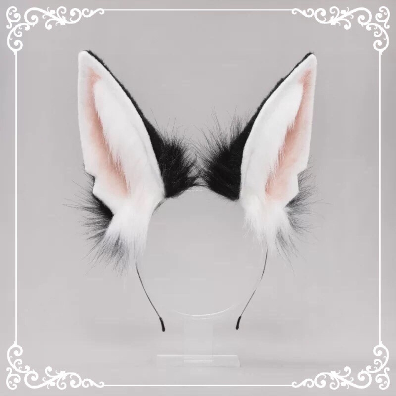 Anubise šakala kõrvade cosplay peavõru - elastsed kõrvad, Lolita aksessuaar lastele