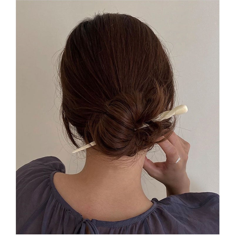 Juukseklamber, antiikne stiil, materjal: äädikhappe plaat, bränd: Jianzhi, kohandatav töötlemine, litsentsitud privaatetikett