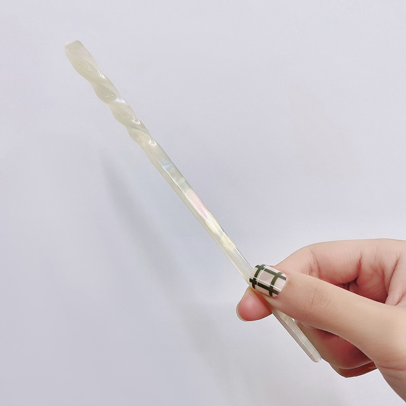 Juukseklamber, antiikne stiil, materjal: äädikhappe plaat, bränd: Jianzhi, kohandatav töötlemine, litsentsitud privaatetikett