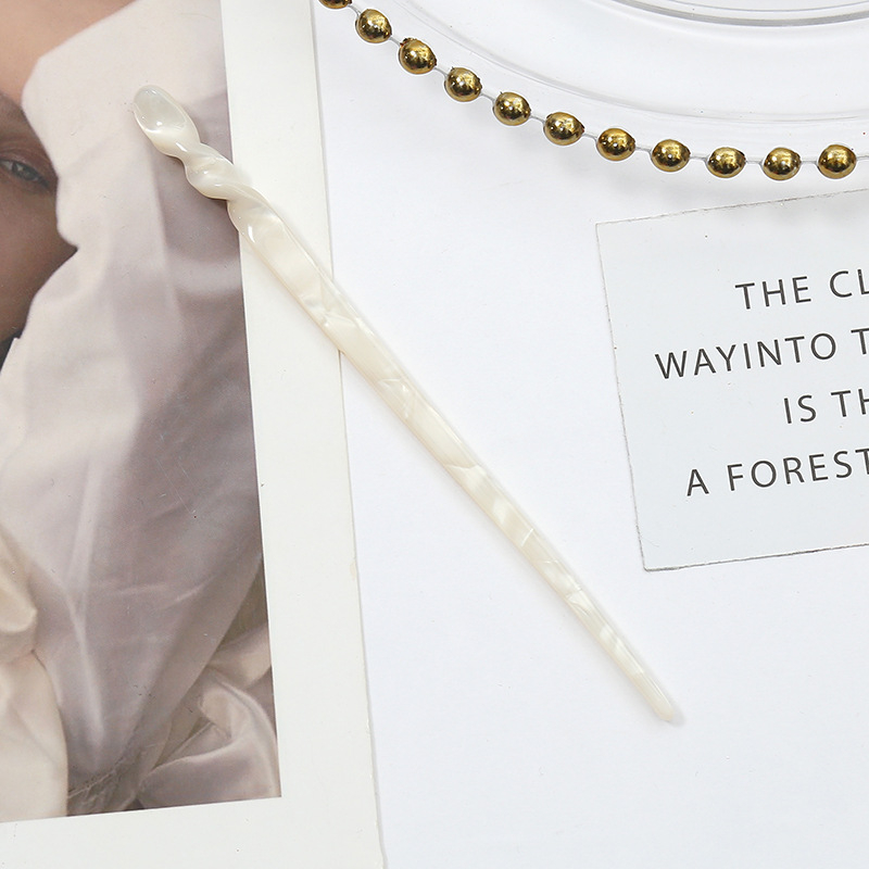 Juukseklamber, antiikne stiil, materjal: äädikhappe plaat, bränd: Jianzhi, kohandatav töötlemine, litsentsitud privaatetikett