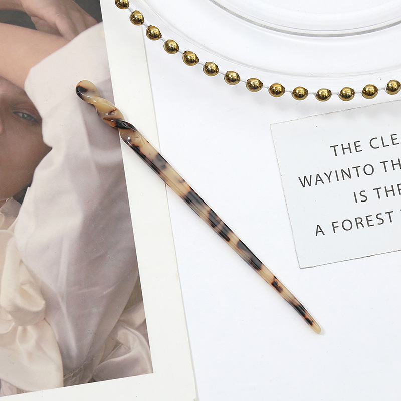 Juukseklamber, antiikne stiil, materjal: äädikhappe plaat, bränd: Jianzhi, kohandatav töötlemine, litsentsitud privaatetikett