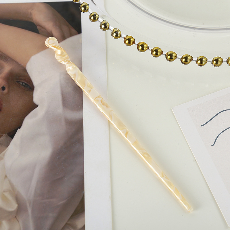 Juukseklamber, antiikne stiil, materjal: äädikhappe plaat, bränd: Jianzhi, kohandatav töötlemine, litsentsitud privaatetikett