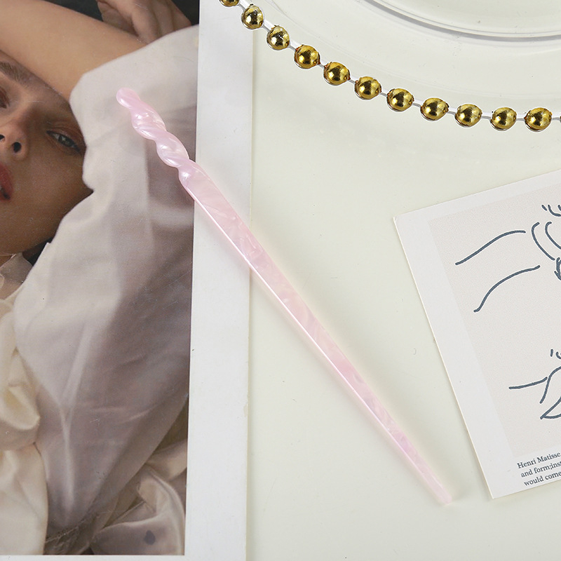 Juukseklamber, antiikne stiil, materjal: äädikhappe plaat, bränd: Jianzhi, kohandatav töötlemine, litsentsitud privaatetikett