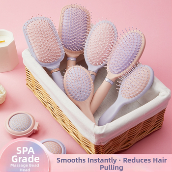 Xinle oro pagalvėlės šukos — ABS medžiaga, galvos odos masažas, iššukuojimas ir lyginimas