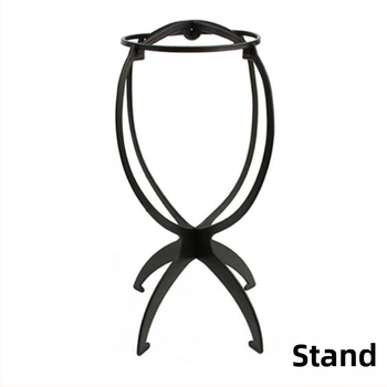 Parukų priežiūros rinkinys su priežiūros tirpalu, laikikliu, uodegos šuką, BB klipu ir plaukų tinklu