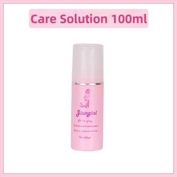 Parukų priežiūros rinkinys su priežiūros tirpalu, laikikliu, uodegos šuką, BB klipu ir plaukų tinklu