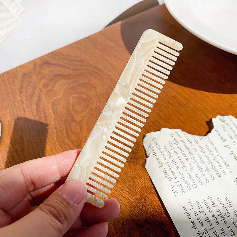 Acetato plaukų šukos moterims, retro stiliaus, stačiakampio formos, rankų darbo, pritaikoma