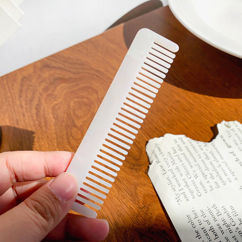 Acetato plaukų šukos moterims, retro stiliaus, stačiakampio formos, rankų darbo, pritaikoma