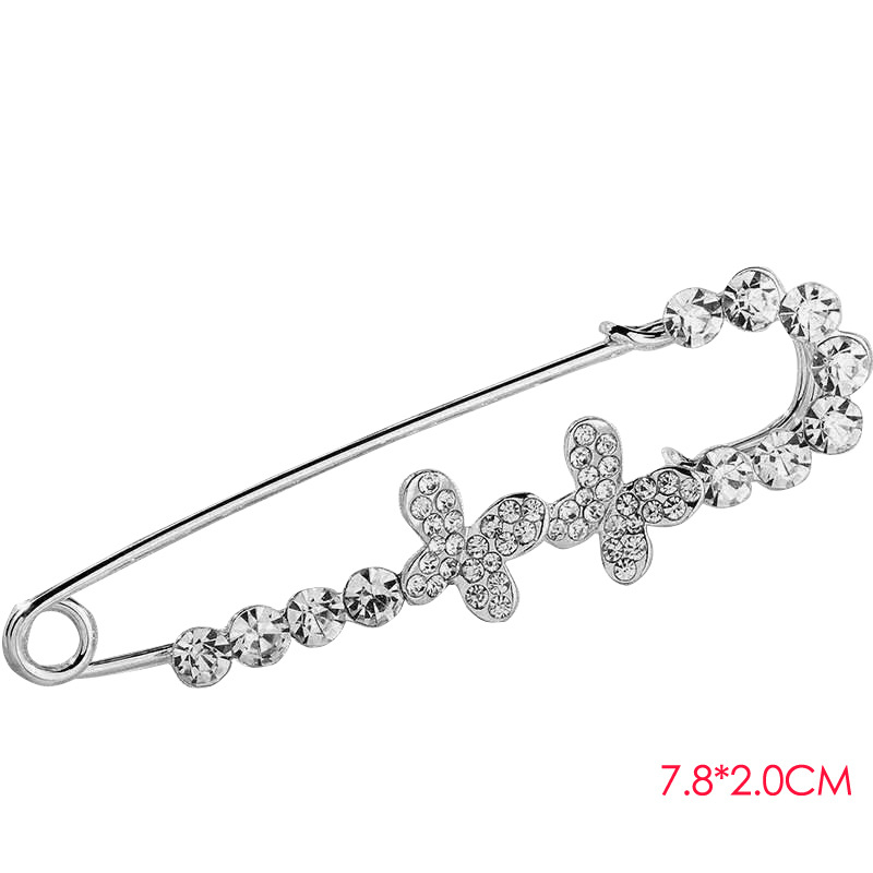 Brosa s motivom jelena, legura, biserna mozaika, crtani stil, unisex, elektroplatina prevlak