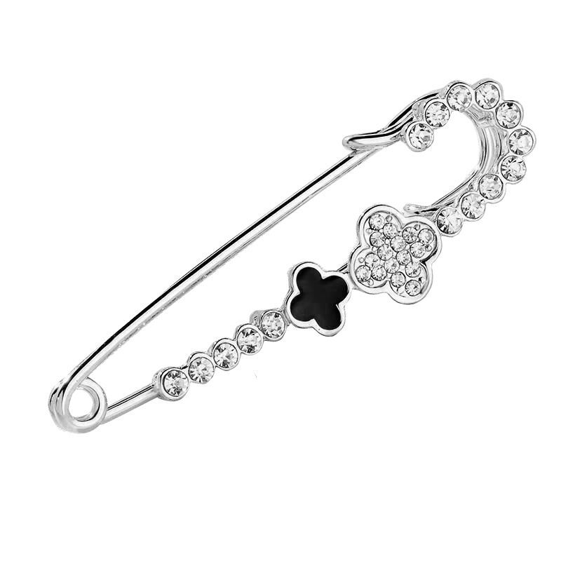 Brosa s motivom jelena, legura, biserna mozaika, crtani stil, unisex, elektroplatina prevlak