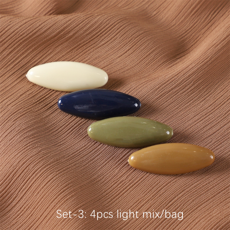 Plastična geometrijska ženska broš SP21 Ljeto 2022 Anti-izlaganje