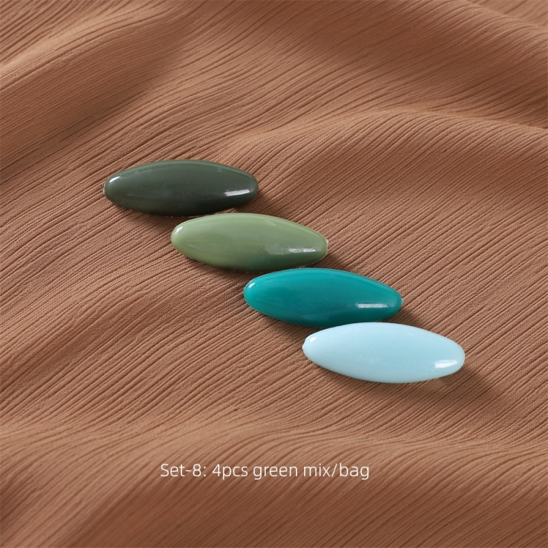 Plastična geometrijska ženska broš SP21 Ljeto 2022 Anti-izlaganje