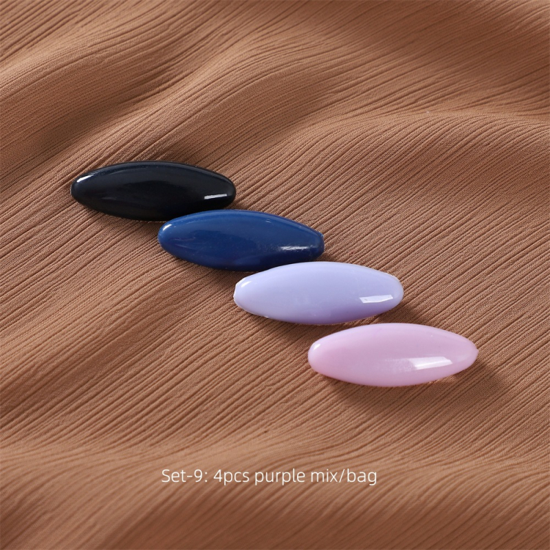 Plastična geometrijska ženska broš SP21 Ljeto 2022 Anti-izlaganje