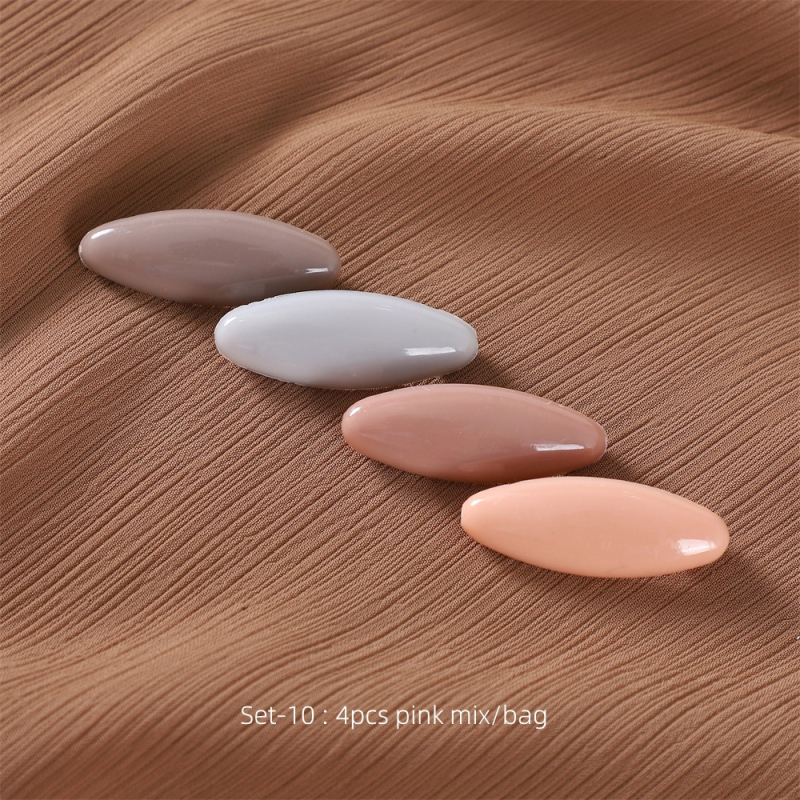 Plastična geometrijska ženska broš SP21 Ljeto 2022 Anti-izlaganje