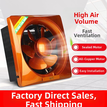 Virtuves izplūdes ventilators - Modelis 1, Caurules presēts tips, Zīmols Powerful merchant