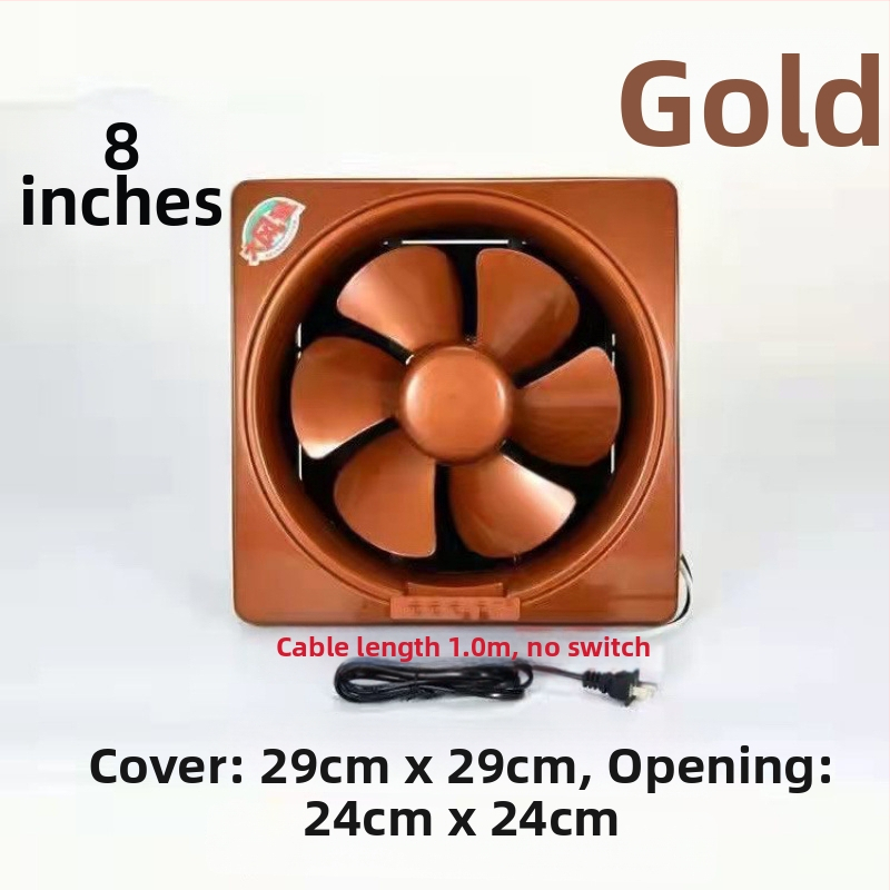 Virtuves izplūdes ventilators - Modelis 1, Caurules presēts tips, Zīmols Powerful merchant