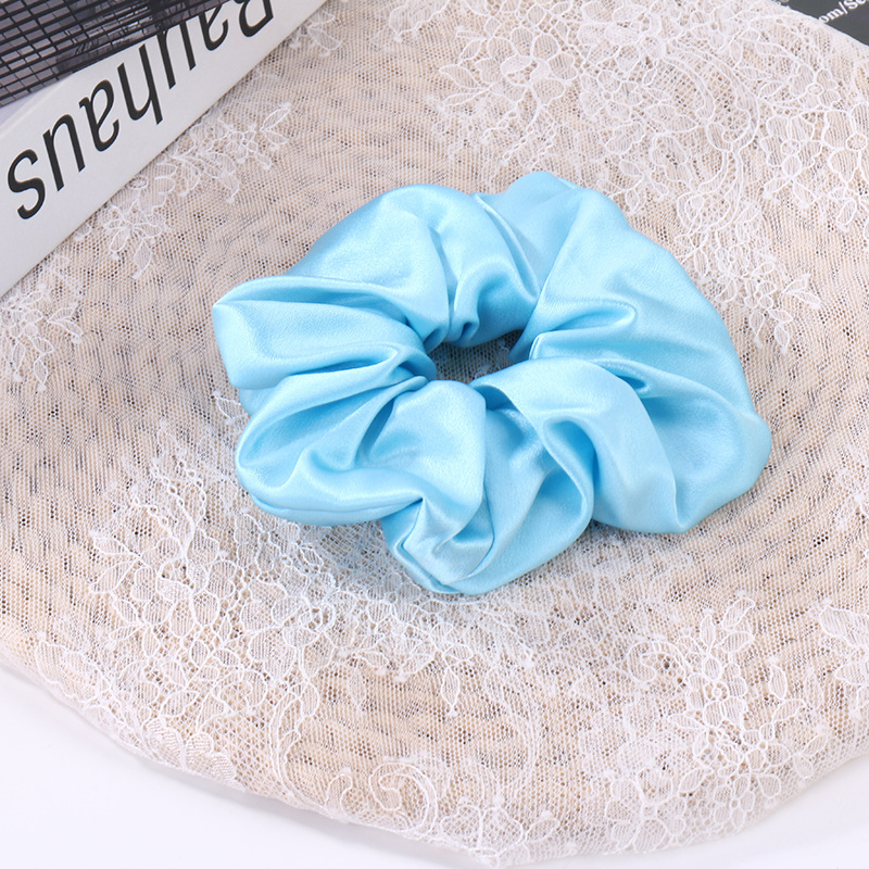 Elastic hair tie din mătase Mulberry Silk Hair Tie, buclă mare, stil coreean, lucrat manual în Suzhou, elasticitate ridicată | Material: Mătase | Brand: Zhenshang | Origine: Suzhou | Stil: Versiune Coreeană