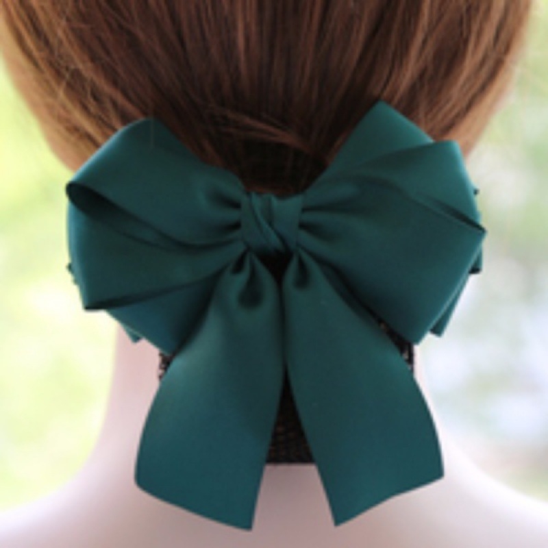 Мрежа за кок на коса с панделка, професионална употреба, оригинален дизайн, микропроцесинг