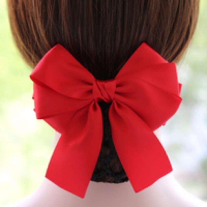 Мрежа за кок на коса с панделка, професионална употреба, оригинален дизайн, микропроцесинг