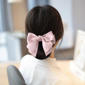 Satīna matu tīklis sievietēm – profesionālā medicīniskā māsa, matu pīnuma aksesuārs, Flowers bloom in june, rudens 2025