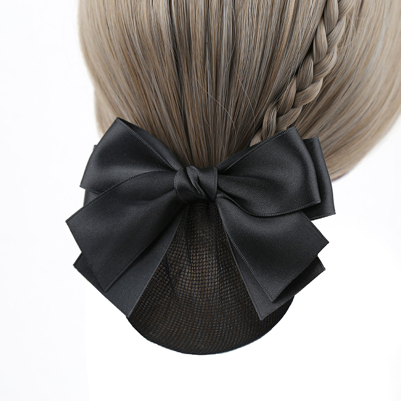 Satīna matu tīklis sievietēm – profesionālā medicīniskā māsa, matu pīnuma aksesuārs, Flowers bloom in june, rudens 2025