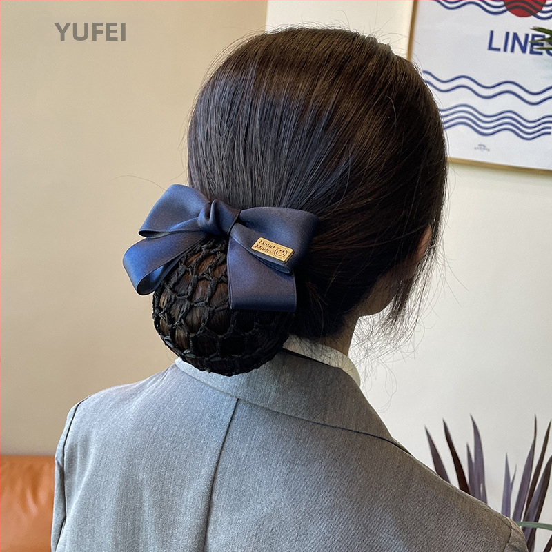 Matu aksesuārs ar loku - no sakausējuma, rokdarbs, zīmols Yifei, neatkarīgs iepakojums, pielāgojama