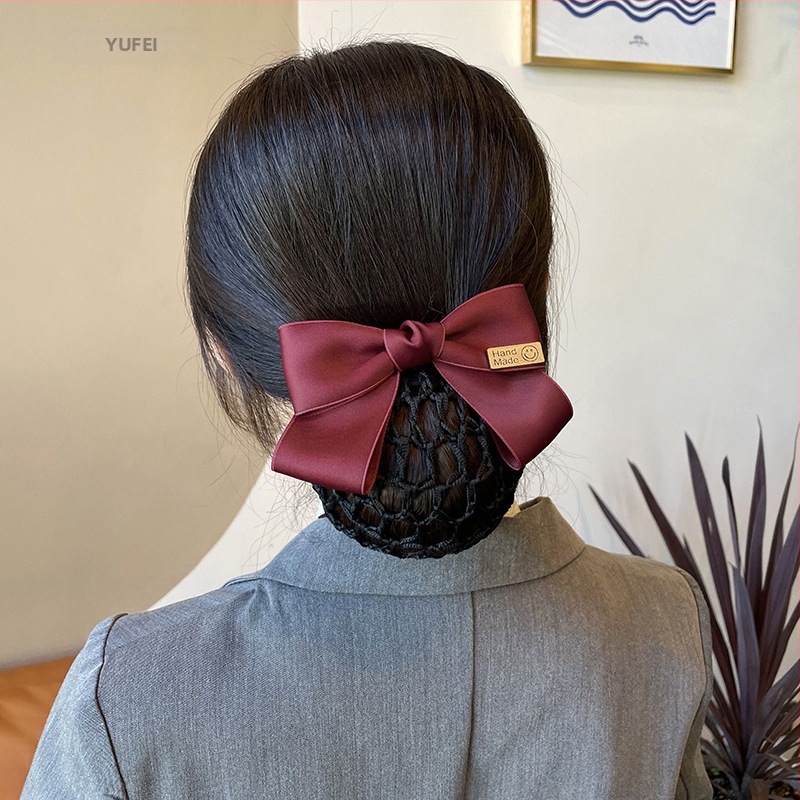 Matu aksesuārs ar loku - no sakausējuma, rokdarbs, zīmols Yifei, neatkarīgs iepakojums, pielāgojama