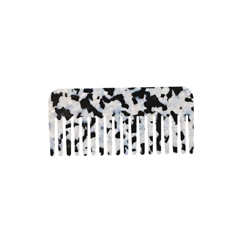 Acetatni češalj za kosu, francuski stil, vintage elegancija, široki zubi, antistaticki, ručno izrađeno