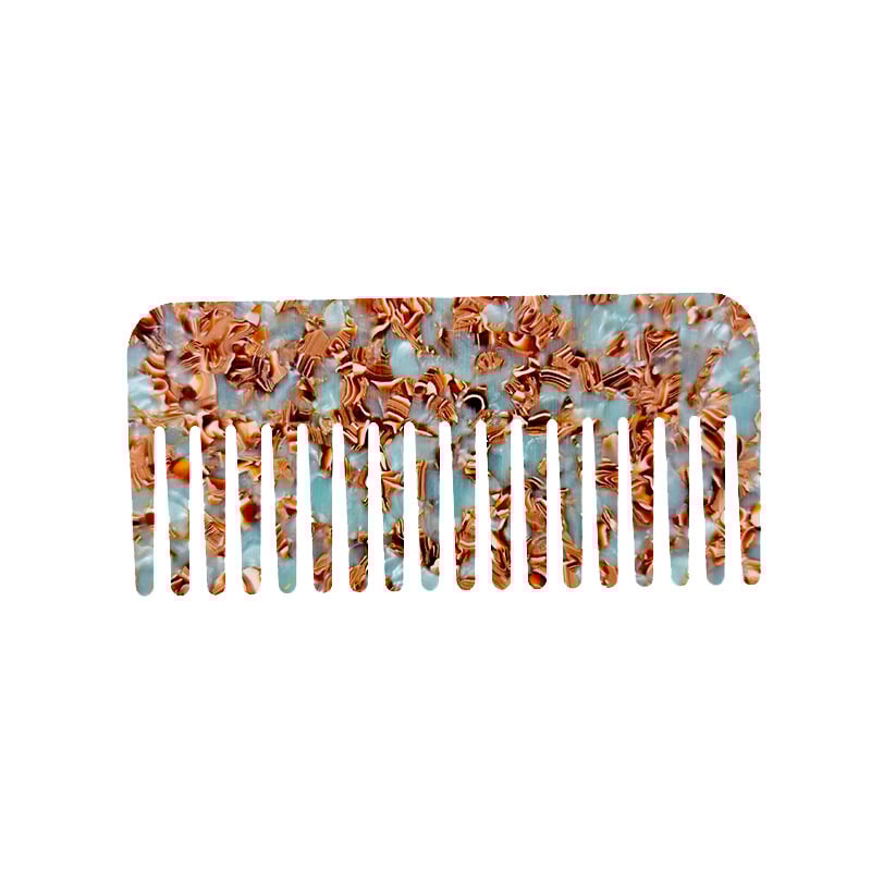 Acetatni češalj za kosu, francuski stil, vintage elegancija, široki zubi, antistaticki, ručno izrađeno