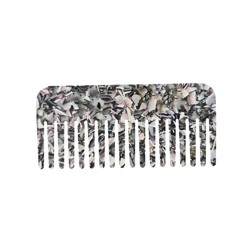 Acetatni češalj za kosu, francuski stil, vintage elegancija, široki zubi, antistaticki, ručno izrađeno