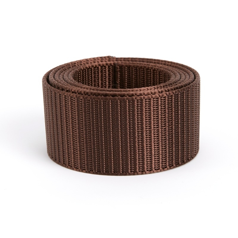 3,5/3,8 cm imitacija najlonskog webbing pojasa s tank uzorkom, produženi najlonski remen i kopča bez zuba