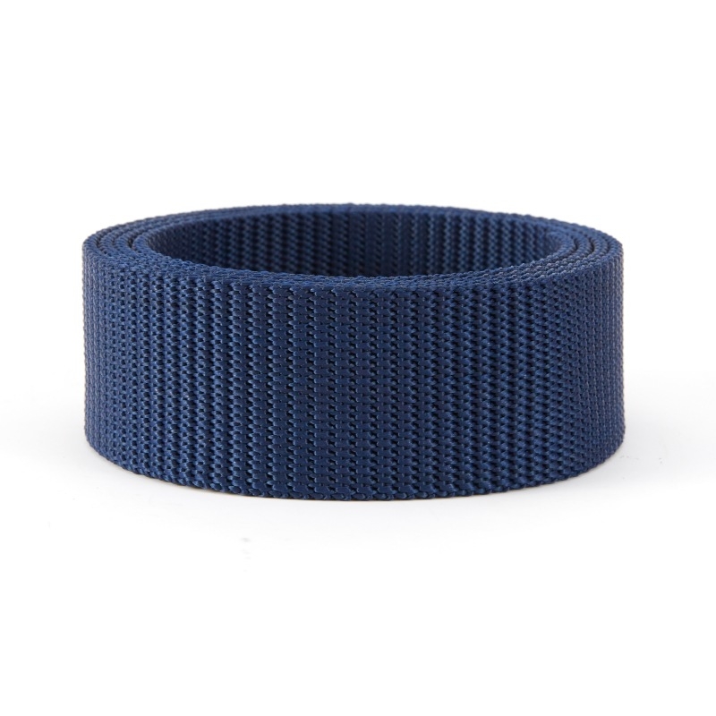3,5/3,8 cm imitacija najlonskog webbing pojasa s tank uzorkom, produženi najlonski remen i kopča bez zuba