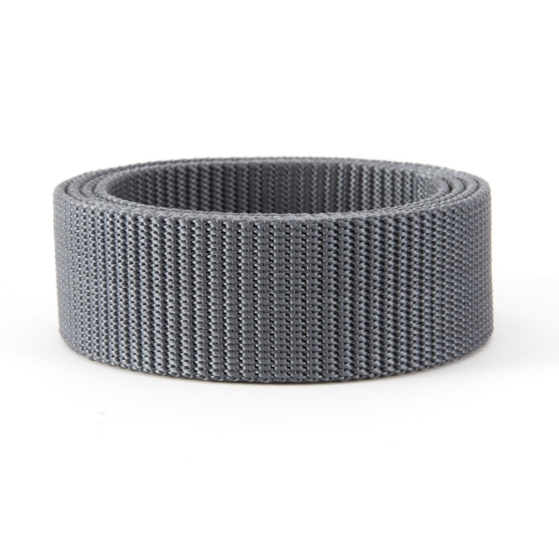 3,5/3,8 cm imitacija najlonskog webbing pojasa s tank uzorkom, produženi najlonski remen i kopča bez zuba