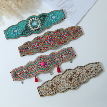 Etninio stiliaus metalo juosmens diržas moterims, suaugusiems, vasaros 2025 leidimas